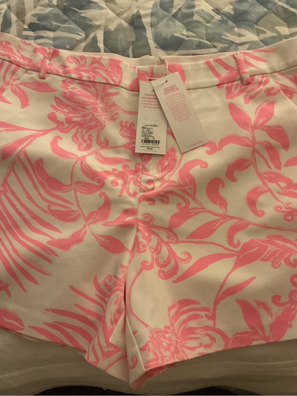 Lilly PulitzerHot  Pink Floral Print shorts